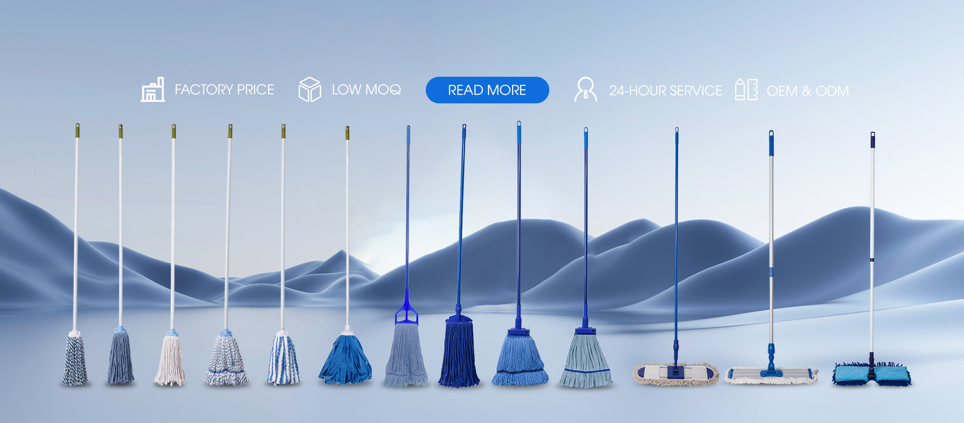 Round Wet Mop Manufacturer